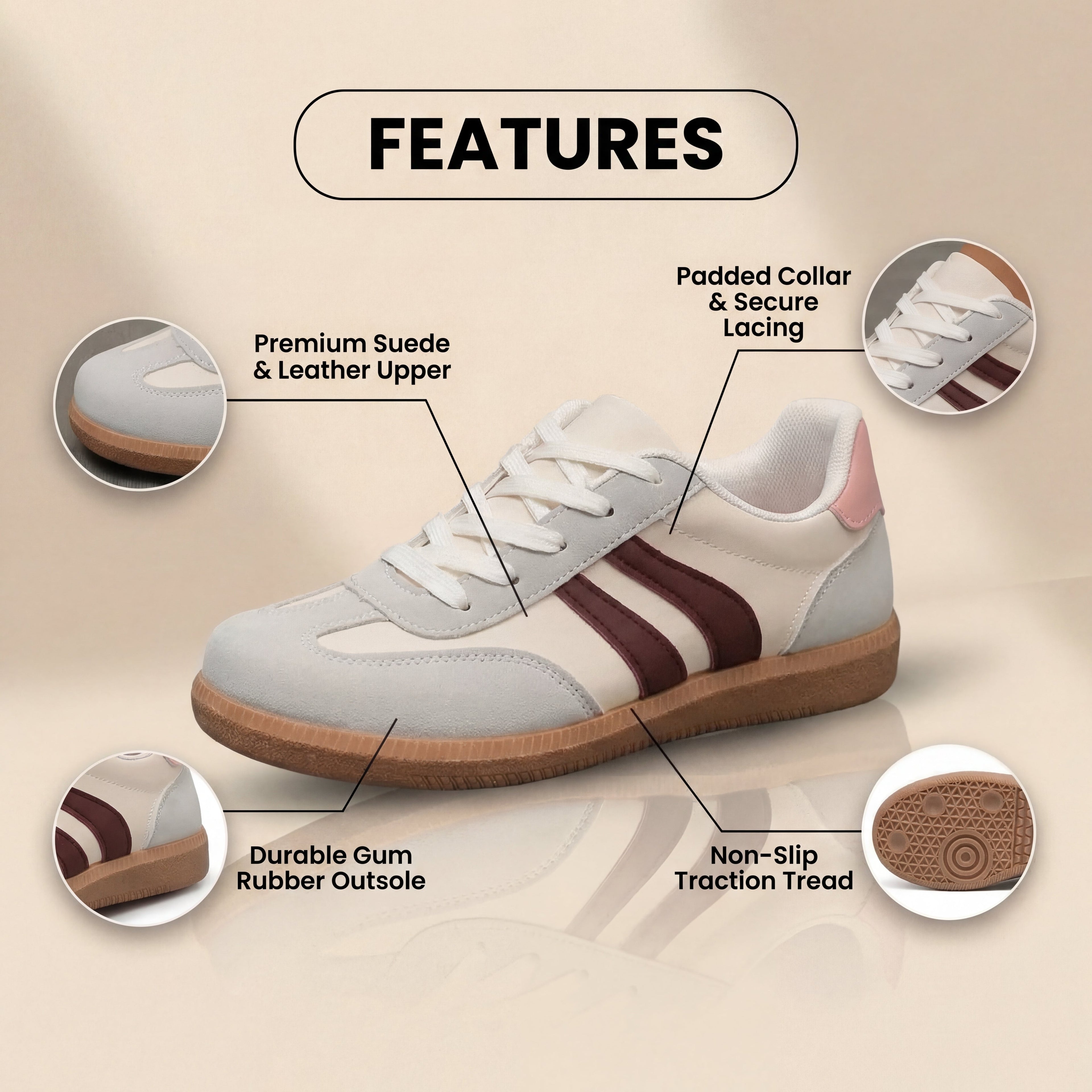 Zapatos Ortopédicos Elegantes con Look Moderno