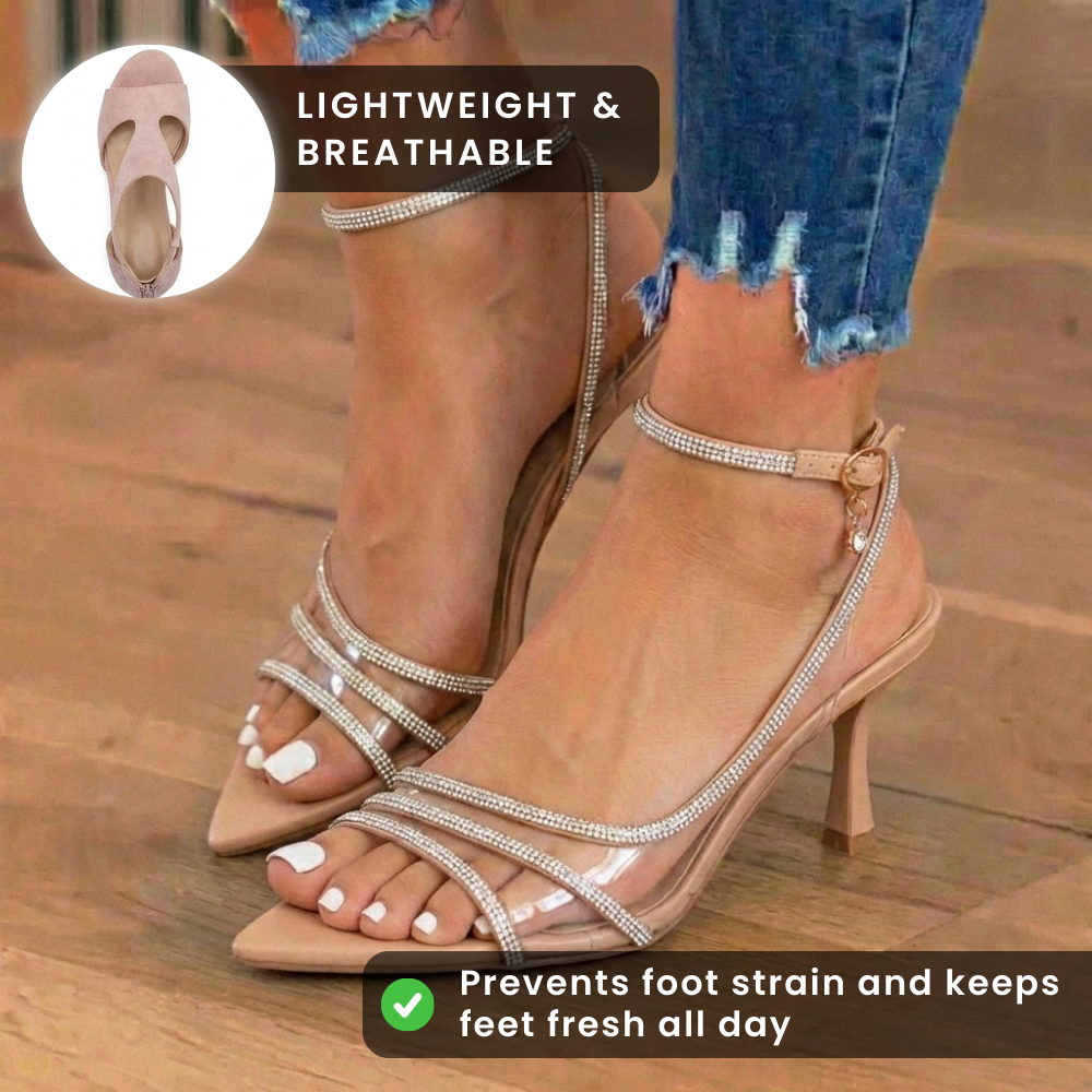 Tacones Ortopédicos Chic con Diseño Único