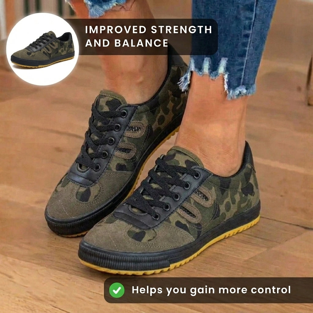 Zapatillas Ortopédicas de Inspiración Vintage