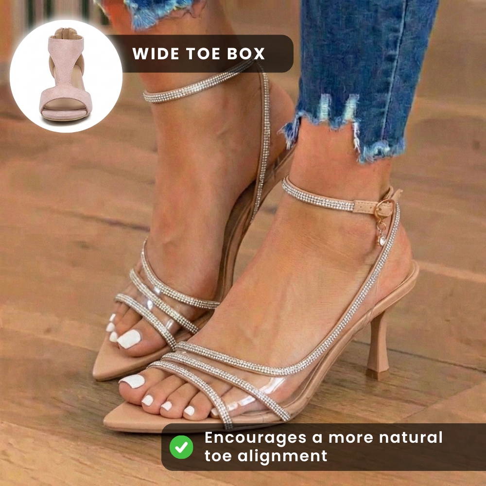 Tacones Ortopédicos Chic con Diseño Único