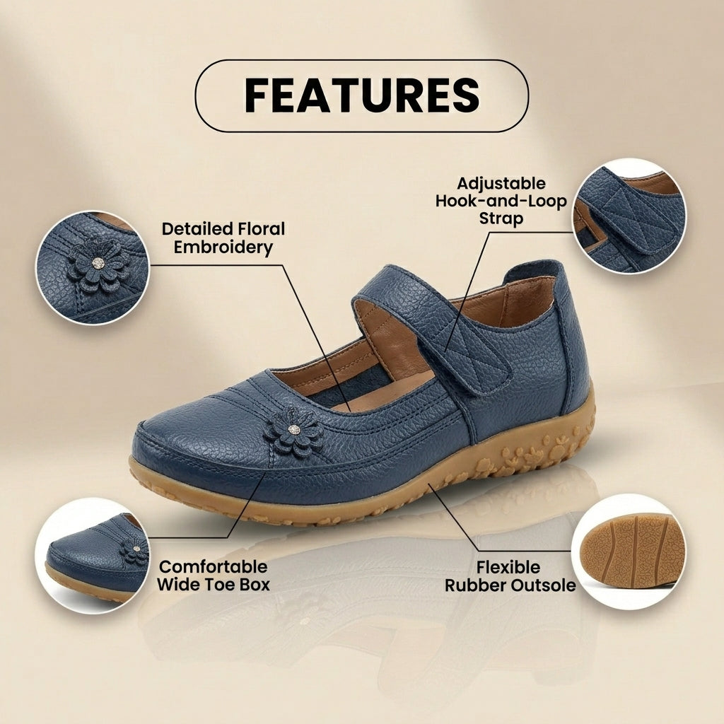 Zapatos Ortopédicos Chic con Diseño Único