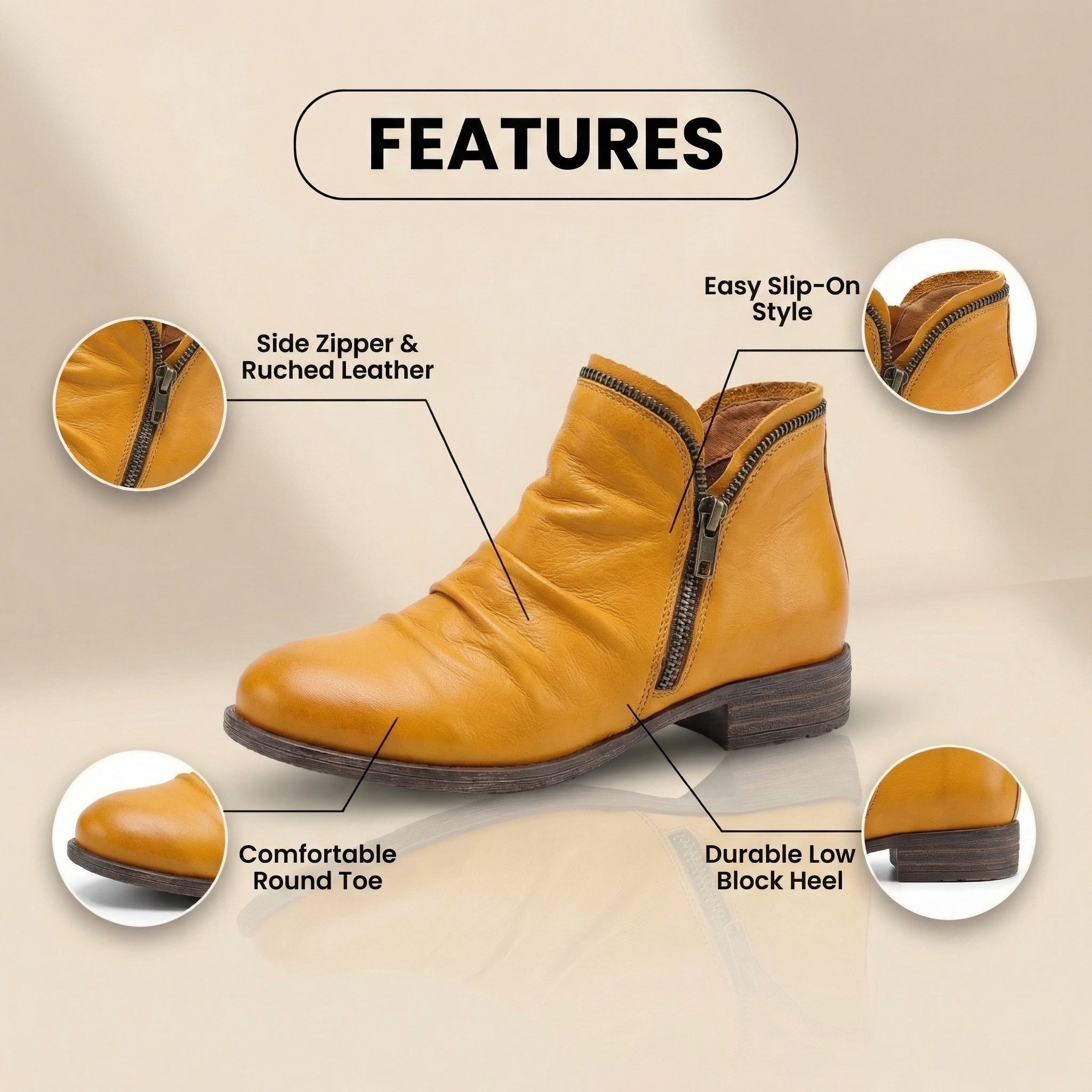 Zapatos Ortopédicos de Inspiración Vintage