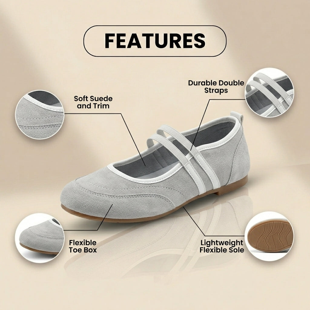 Zapatillas Ortopédicos de Inspiración Vintage
