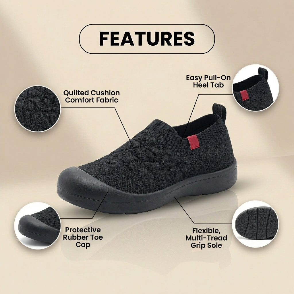 Zapatos Ortopédicos Cómodos para Uso Diario