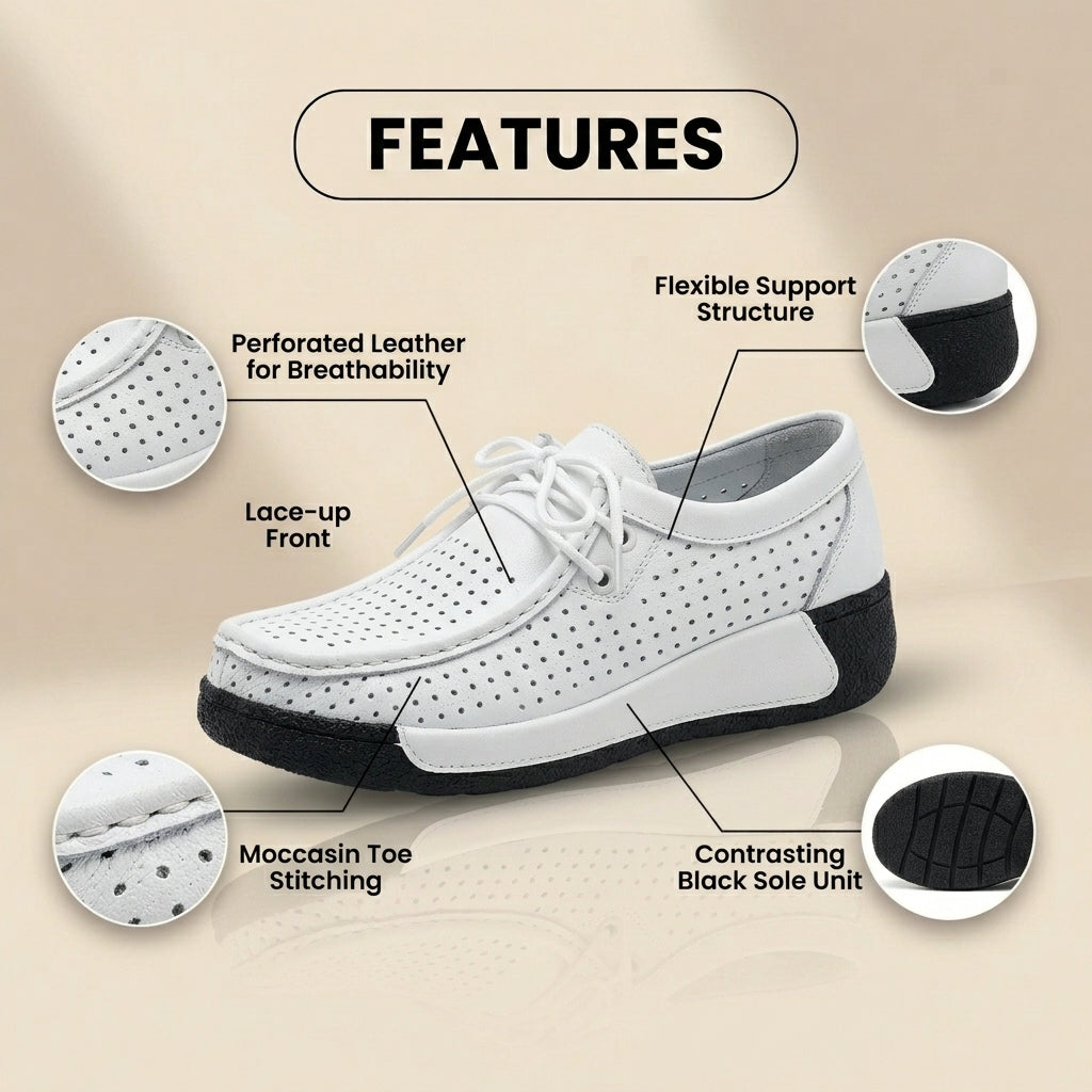 Zapatos Ortopédicos Chic con Diseño Único