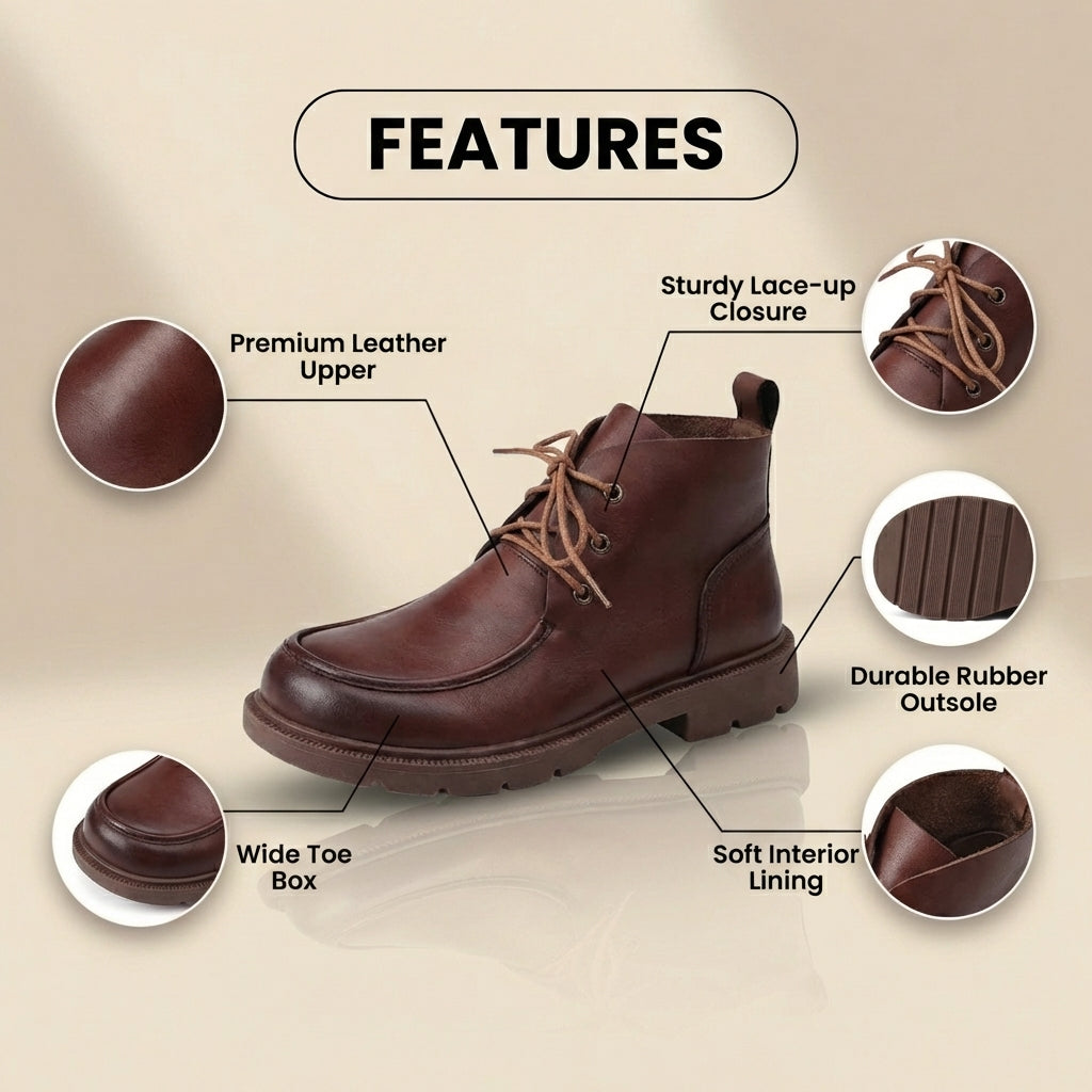 Zapatos Ortopédicos de Inspiración Vintage