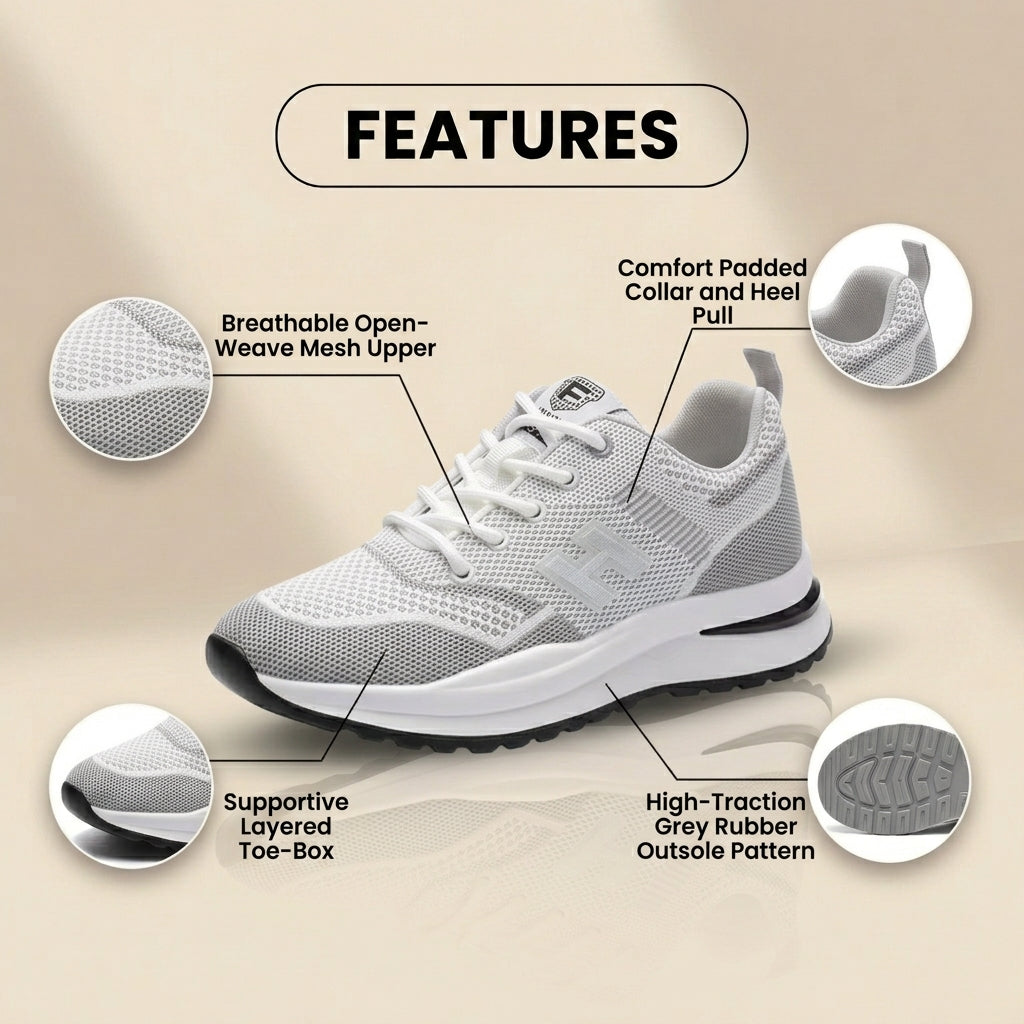 Zapatillas Ortopédicos Elegantes con Look Moderno