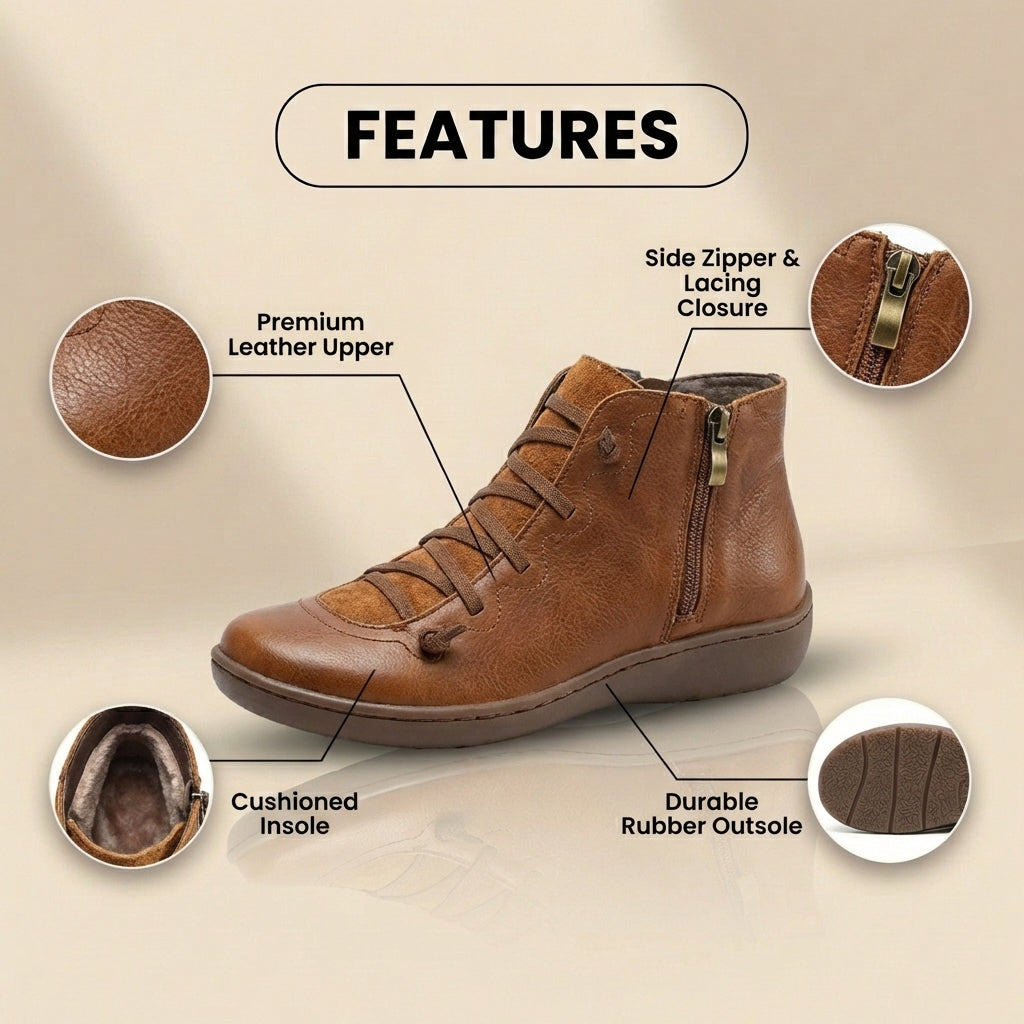 Zapatos Ortopédicos de Inspiración Vintage