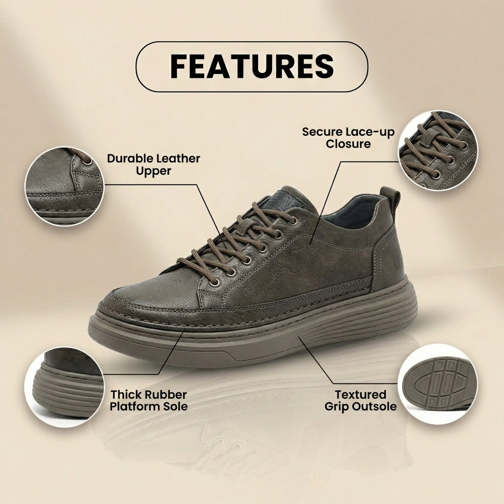 Zapatos Ortopédicos Clásicos con Estilo Atemporal