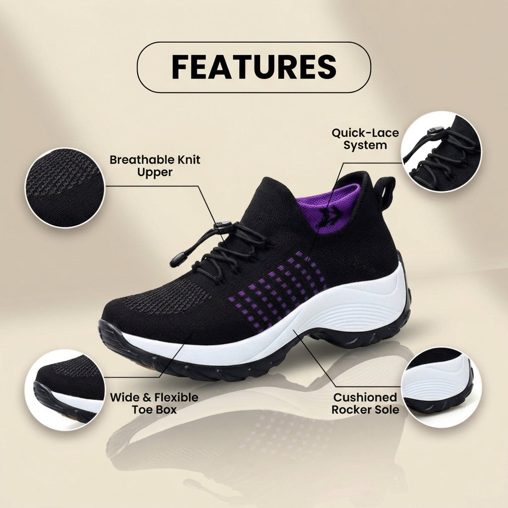 Zapatos Ortopédicos Cómodos para Uso Diario