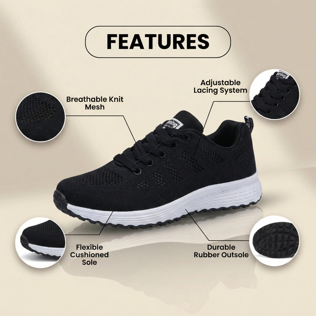 Zapatos Ortopédicos Cómodos para Uso Diario