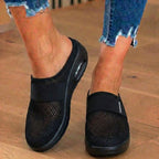 Orthopedic Mesh Air-Cushion Slip-On Mules - Breathable Rocker Sole