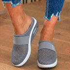 Orthopedic Mesh Air-Cushion Slip-On Mules - Breathable Rocker Sole