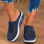 Orthopedic Mesh Air-Cushion Slip-On Mules - Breathable Rocker Sole