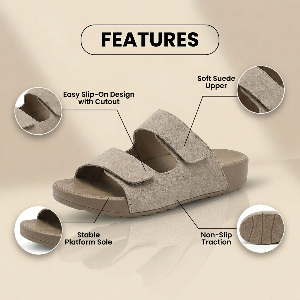 Zapatillas Ortopédicos Chic con Diseño Único