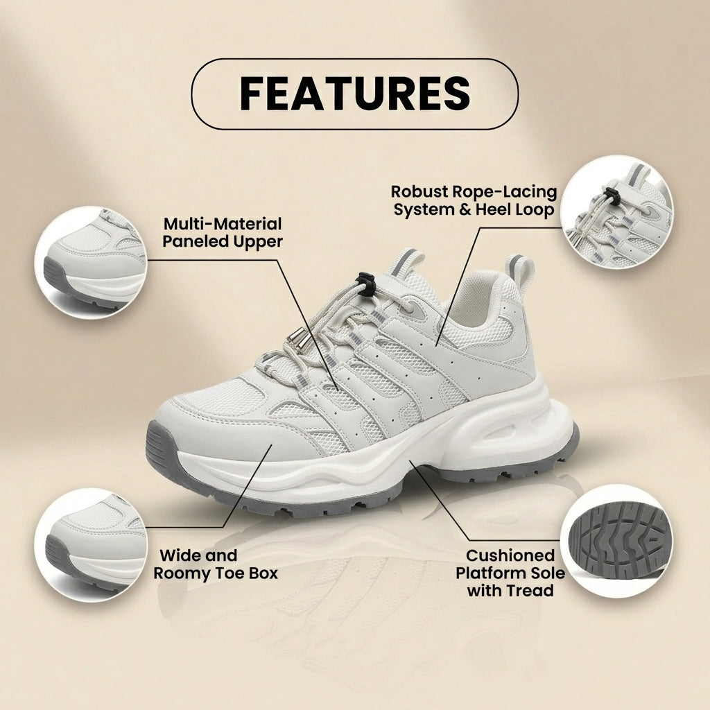 Zapatillas Ortopédicas Clásicas con Estilo Atemporal