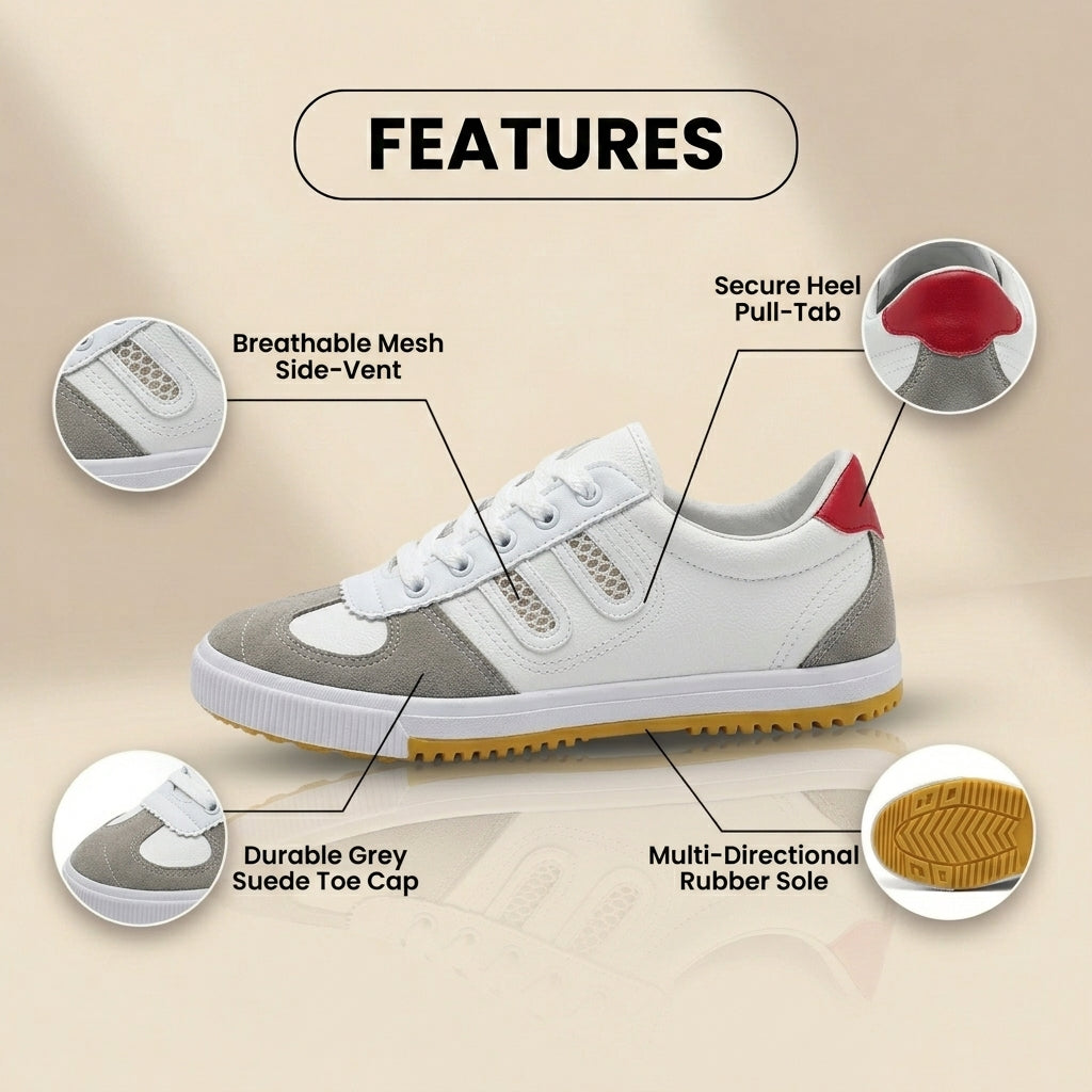 Zapatillas Ortopédicas de Inspiración Vintage
