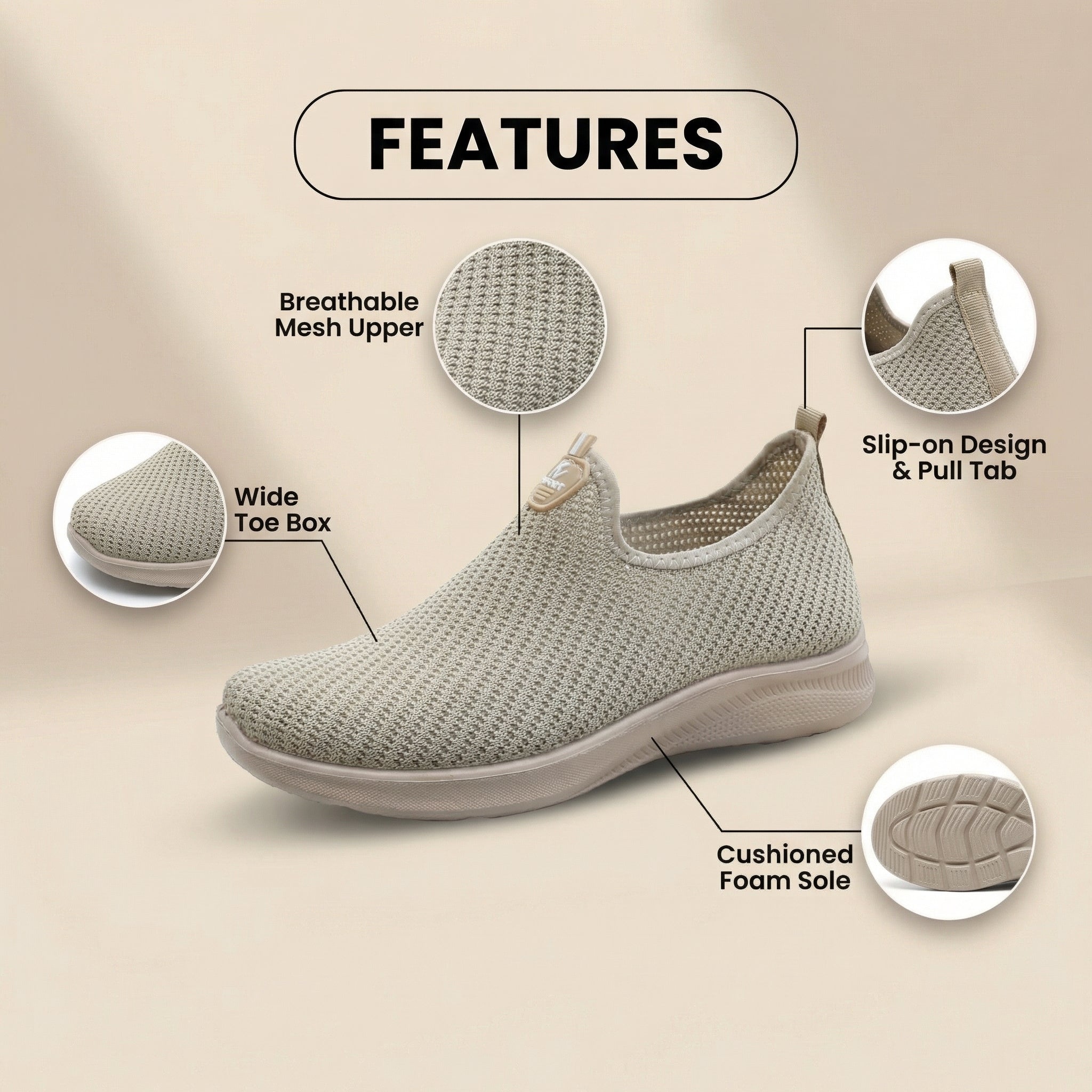 Zapatillas Ortopédicos Elegantes para Cada Paso